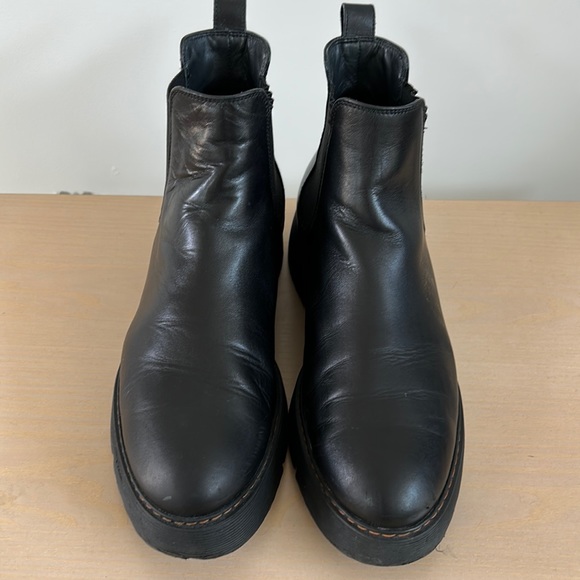 Paul Green Lug Sole leather booties US sz 10 made in Austria - Picture 5 of 9